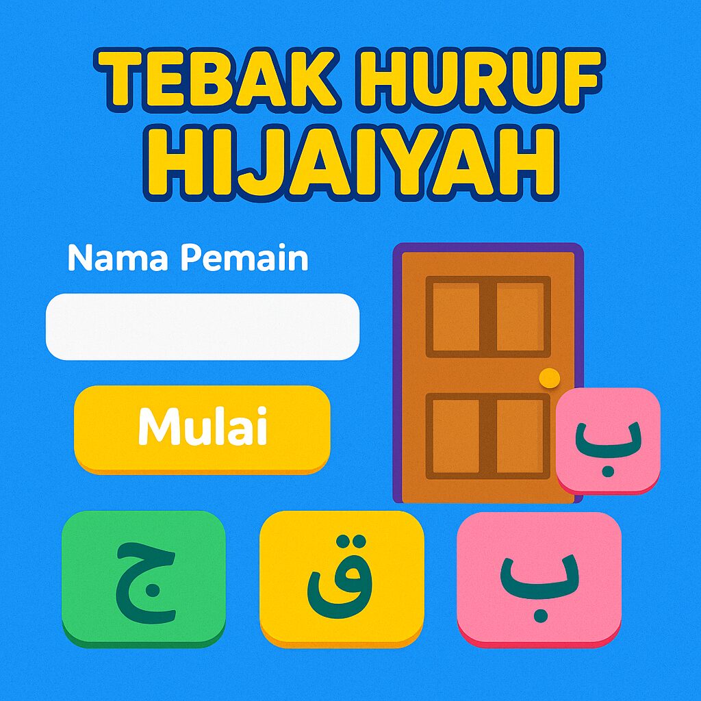 game edukasi tebak huruf hijaiyah