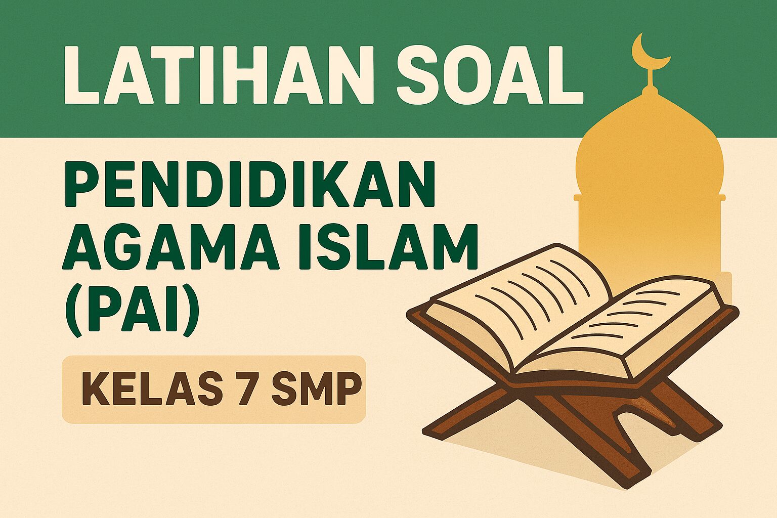 latihan soal pai kelas 7 smp