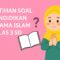 latihan soal pai kelas 3 sd