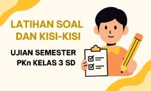 latihan soal dan kisi-kisi ujian semester PKn kelas 3 sd