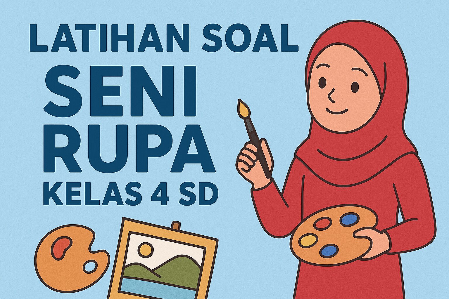 latihan soal seni rupa kelas 4 sd
